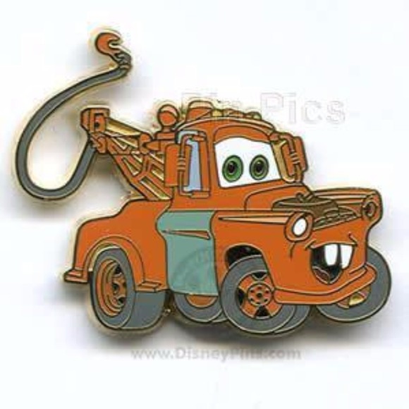 RARE DISNEY ANIMATION Cars Tow Mater Preproduction Prototype LE Pin 46362